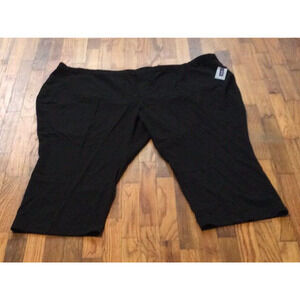 Catherine's Black Petite Elastic Waist Pant Size 34WP NWT